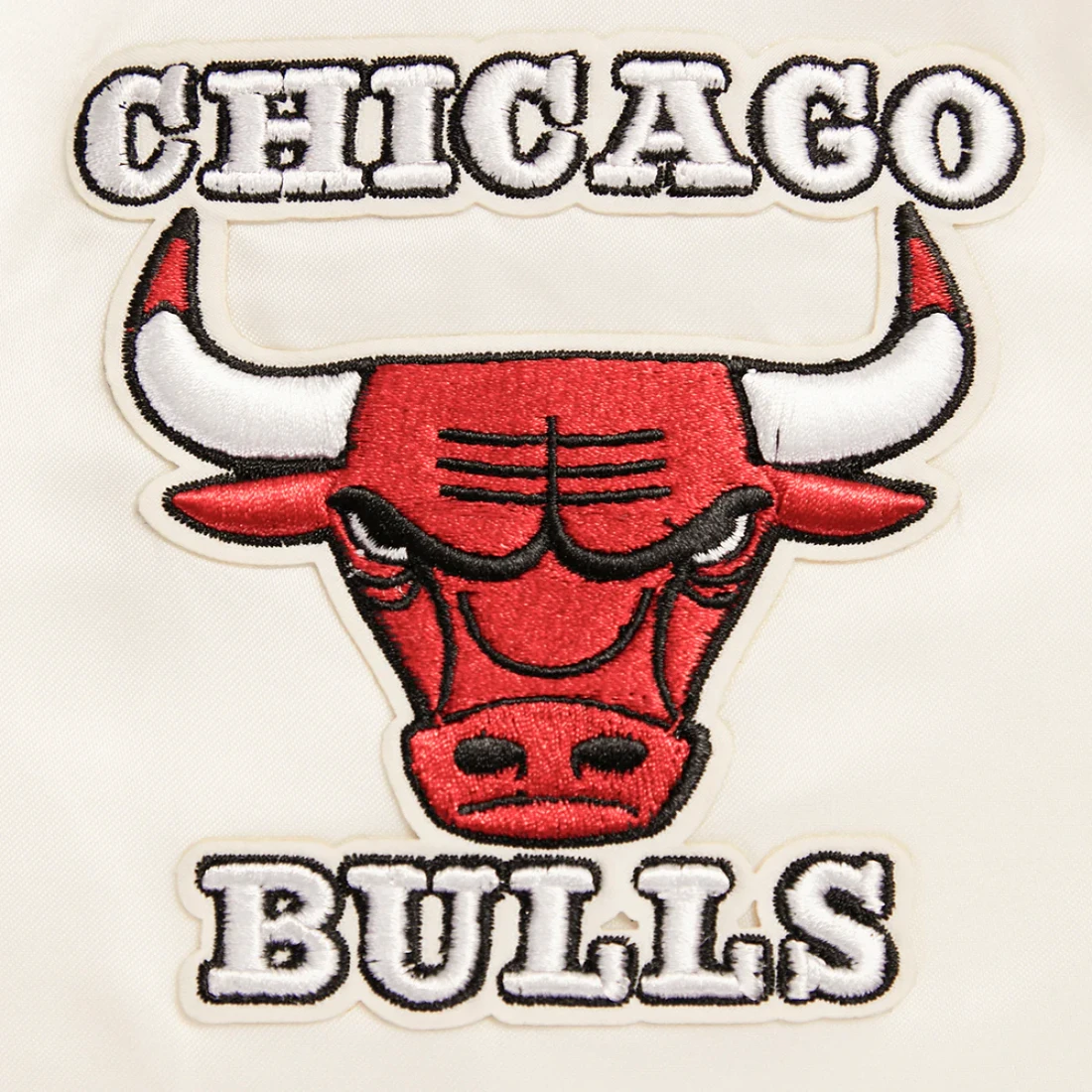 Chicago Bulls Retro Classic Varsity Cream Jacket 7