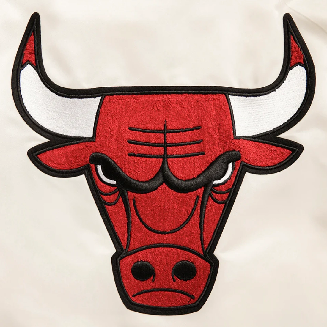 Chicago Bulls Retro Classic Varsity Cream Jacket 8