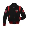 Chicago Bulls Sailor Collar Varsity Black Jacket