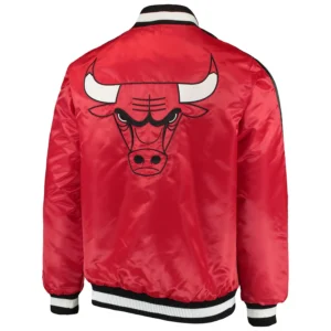Chicago Bulls The Offensive Varsity Red Jacket 1