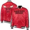 Chicago Bulls The Offensive Varsity Red Jacket 3