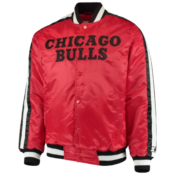 Chicago Bulls The Offensive Varsity Red Jacket