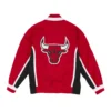 Chicago Bulls Warm Up Red Track Jacket 1
