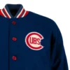 Chicago Cubs Ebbets 1954 Authentic Wool Varsity Jacket 3