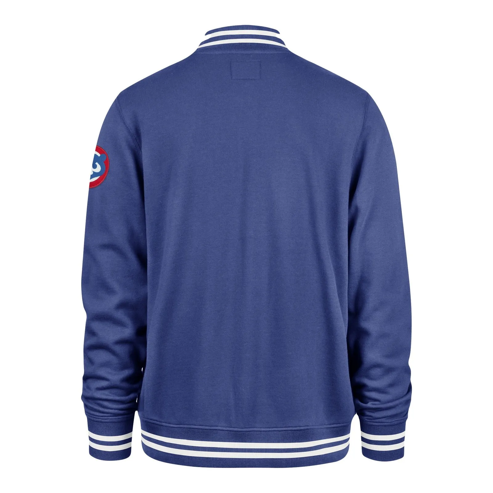 Chicago Cubs Pack Pro Camden Full-Zip Track Varsity Jacket – Blue 1