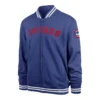 Chicago Cubs Pack Pro Camden Full-Zip Track Varsity Jacket – Blue