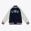 Chicago Cubs Primetime Lightweight Satin Varsity Jacket