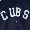 Chicago Cubs Primetime Lightweight Satin Varsity Jacket 2