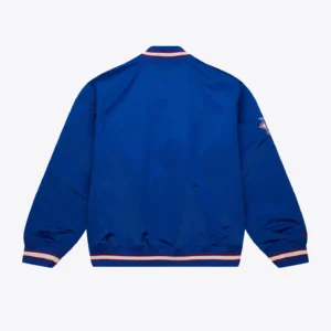 Chicago Cubs Team OG 2.0 Satin Full-Snap Varsity Jacket 1