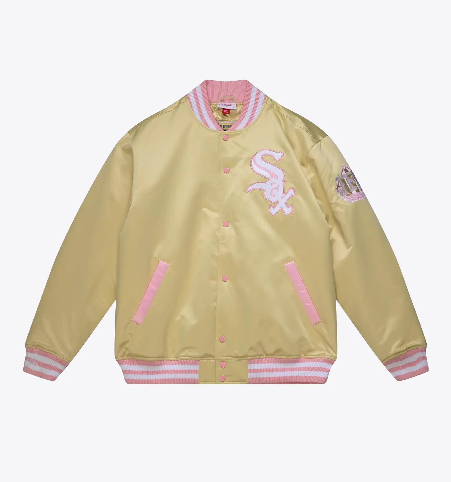 Chicago White Sox Full-Snap Satin Jacket