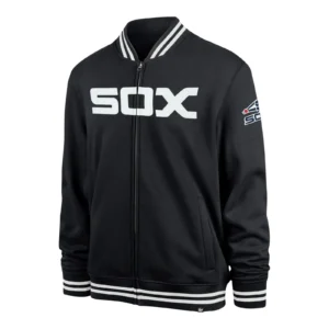 Chicago White Sox Pack Pro Camden Full-Zip Track Varsity Jacket