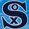Chicago White Sox Retro Classic Full-Snap Satin Varsity Jacket – Blue 4