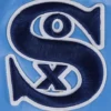Chicago White Sox Retro Classic Full-Snap Satin Varsity Jacket – Blue 6