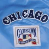 Chicago White Sox Retro Classic Full-Snap Satin Varsity Jacket – Blue 7