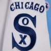 Chicago White Sox Retro Classic Wool & Leather Varsity BlueWhite Jacket 7