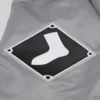 Chicago White Sox Script Tail Satin Varsity Gray Jacket 5