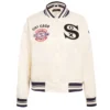 Chicago White Sox Women’s Retro Classic Satin Varsity Jacket