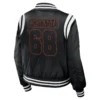 Cincinnati Bengals Bomber Black Varsity Jacket 1