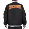 Cincinnati Bengals Crest Wool Varsity Jacket 1