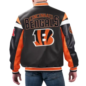Cincinnati Bengals G-III Sports Varsity Jacket 1