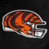 Cincinnati Bengals Mashup Varsity Black Jacket 5