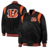 Cincinnati Bengals Prime Time Black Varsity Jacket 2