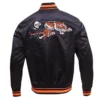 Cincinnati Bengals Retro Classic Black Varsity Jacket 1