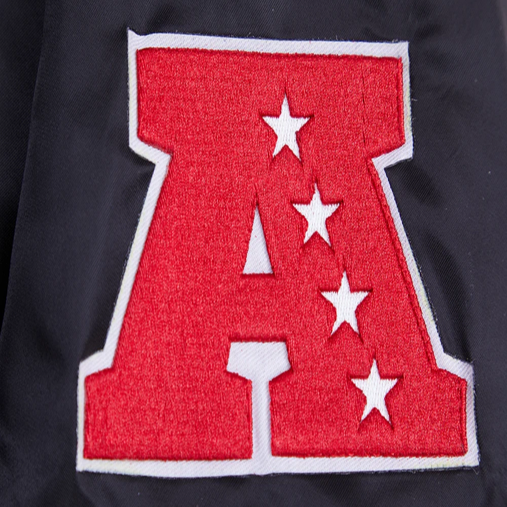 Cincinnati Bengals Retro Classic Black Varsity Jacket 4