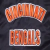 Cincinnati Bengals Retro Classic Black Varsity Jacket 6
