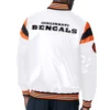 Cincinnati Bengals Varsity White Jacket 1