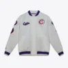 City Collection Lightweight Satin Jacket Chicago Cubs