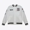 City Collection Lightweight Satin Jacket Chicago White Sox