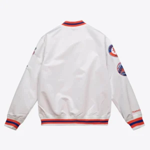 City Collection Lightweight Satin Jacket New York Mets 1