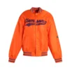 Clemson Tigers A-Game Orange Varsity Jacket