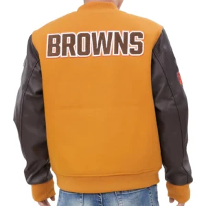 Cleveland Browns Classic Wool Varsity Jacket 1