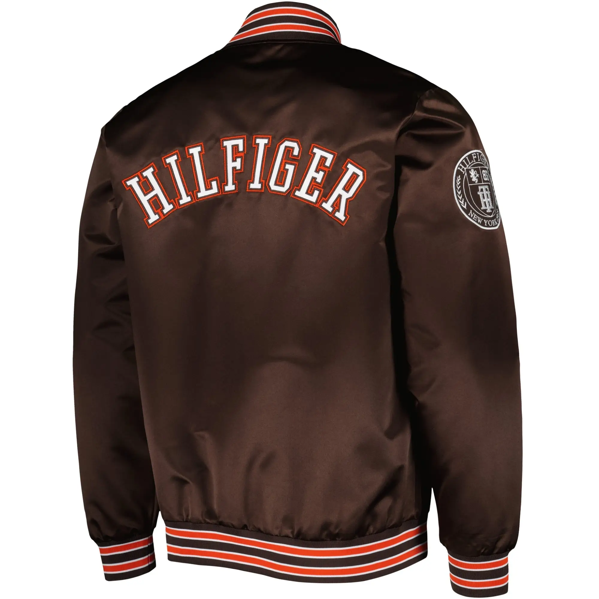 Cleveland Browns Elliot Varsity Brown Jacket 1