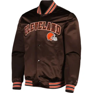 Cleveland Browns Elliot Varsity Brown Jacket