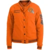 Cleveland Browns Heavyweight Satin Varsity Jacket