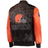 Cleveland Browns Locker Room Throwback Varsity Jacket 1