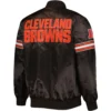 Cleveland Browns Pick & Roll Varsity Jacket 1