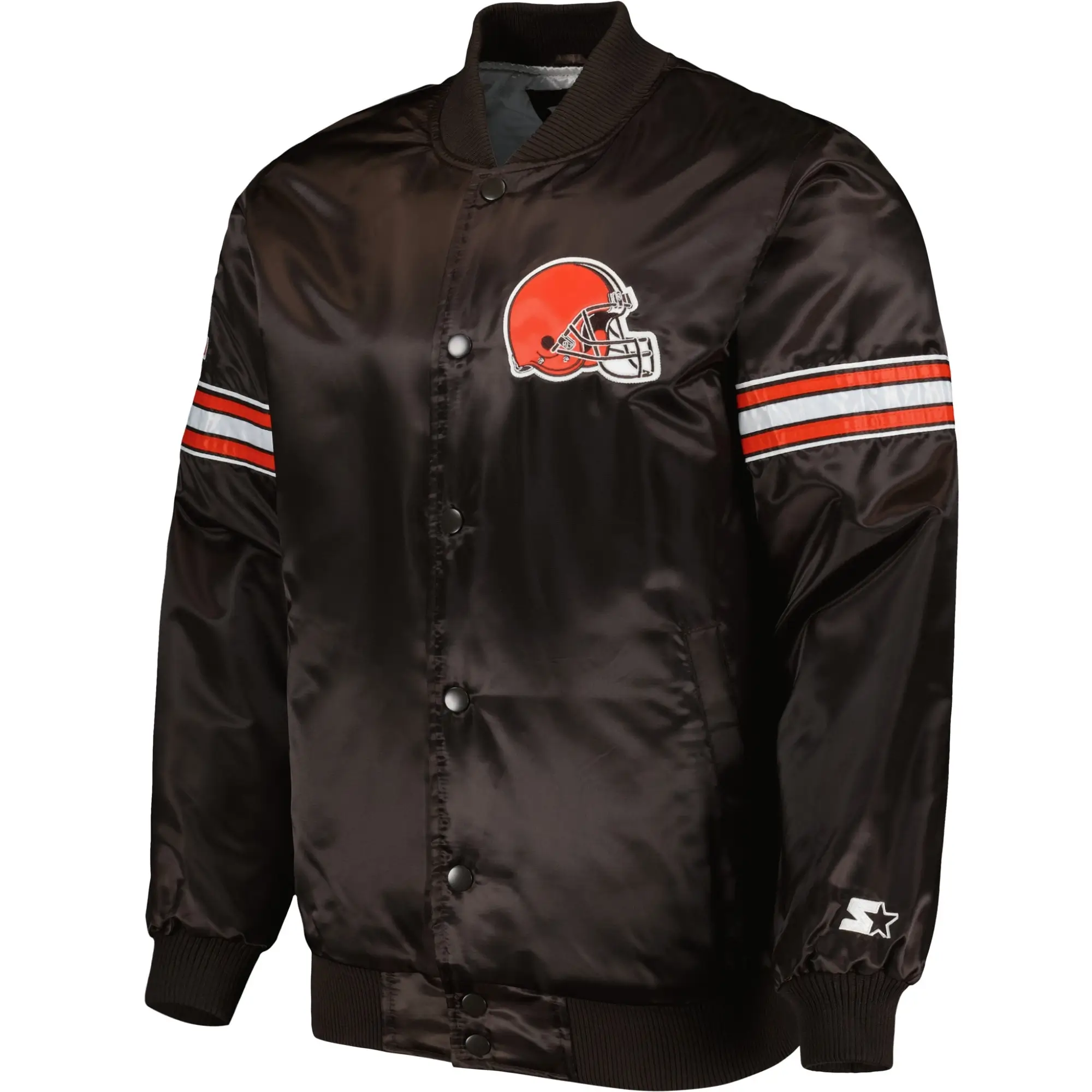Cleveland Browns Pick & Roll Varsity Jacket