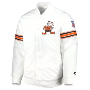 Cleveland Browns Power Forward Varsity Jacket