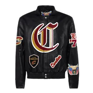 Cleveland Cavaliers Jeff Hamilton Full Black Jacket