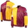 Cleveland Cavaliers Leader Maroon Varsity Jacket 2