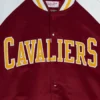 Cleveland Cavaliers Primetime Varsity Maroon Jacket 2