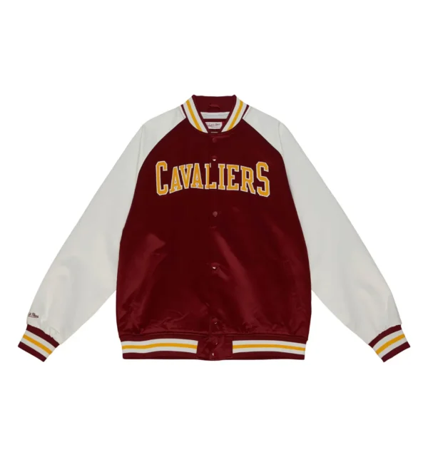 Cleveland Cavaliers Primetime Varsity Maroon Jacket