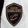 Cleveland Cavaliers Pro Prep Maroon and White Wool & Leather Varsity Jacket 7