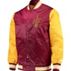 Cleveland Cavaliers Rookie Maroon Varsity Jacket