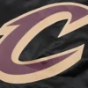 Cleveland Cavaliers Script Tail Black Varsity Jacket 7