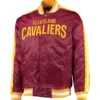 Cleveland Cavaliers The Offensive Maroon Varsity Jacket